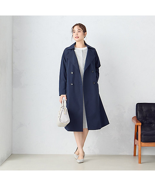 ポリエステルタフタ トレンチコート（1225MG01） | COMME CA