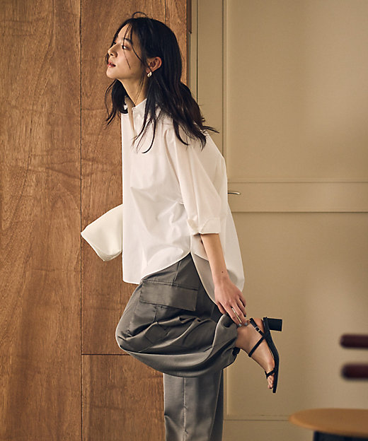 ポリエステルマットサテン カーゴパンツ（1252PK06） | COMME