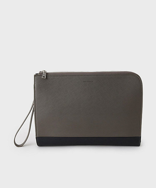 L字クラッチバッグ【冠婚葬祭／ビジネス／セレモニー／パーティー