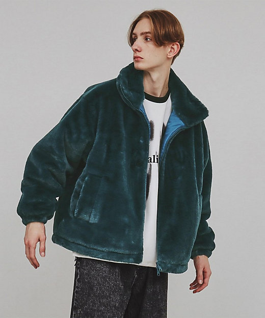 スタンドフェイクファーブルゾン（2002330541） | tk. TAKEO