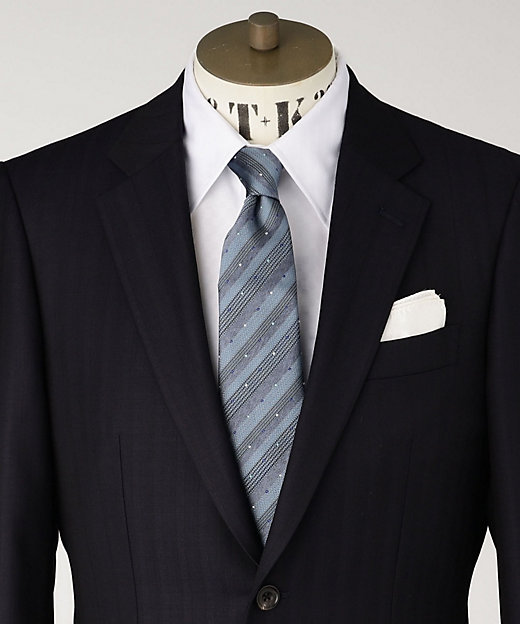 THE FLAGSHIP】桧垣 シャドーストライプピンドット