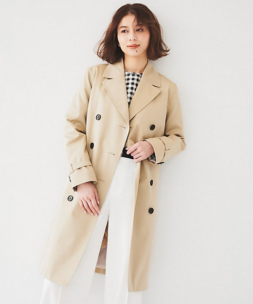 オフィス／ハレの日】ライナー付きトレンチコート