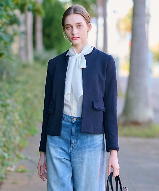 セレモニー】オケージョンツイードジャケット（2002415248