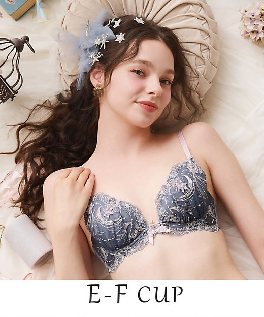 ブラム ブラジャー（E－F）＜リサマリ ミラクル谷間ブラ