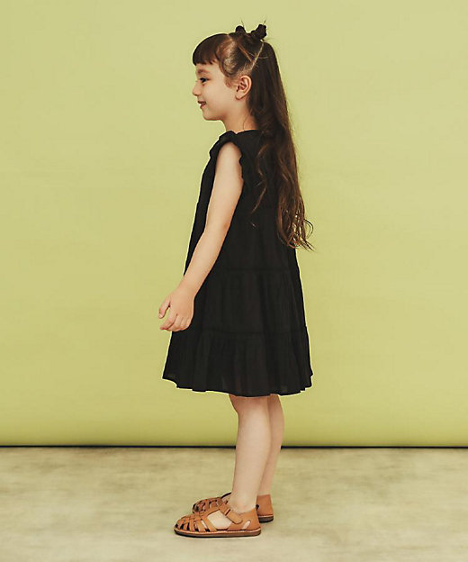 120－150】ティアードワンピース／洗える（2002427115