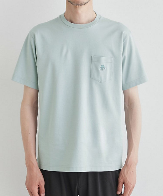 COOL CITY WEAR】ワンポイント刺しゅう ポケットTシャツ