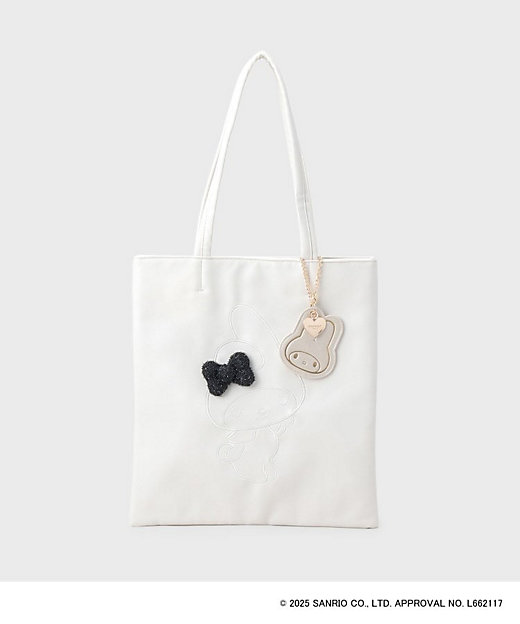 マイメロディ】刺繍A4トートバッグ（2002508631