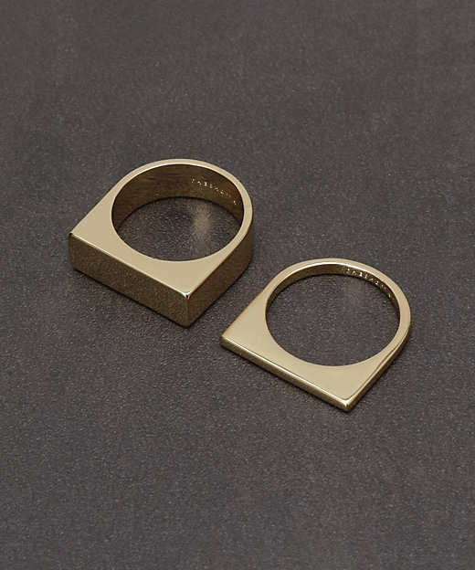 スクエアセットリング（2002536532） | THE SHOP TK (Men