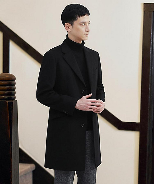 カシミヤブレンド ビーバー調チェスターコート（2002545162