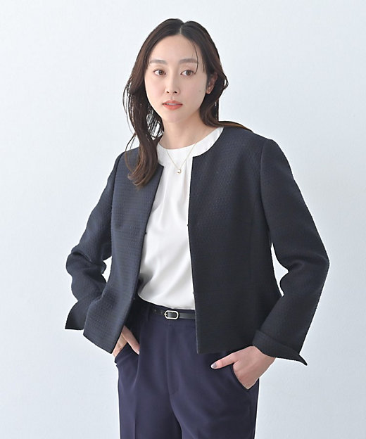 きれいめ】ツイード ペプラムジャケット（2002549679