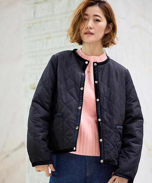 2WAY・リバーシブル】一枚でチェック柄も無地も！キルトジャケット