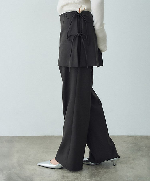 layered skirt pants（2002578926