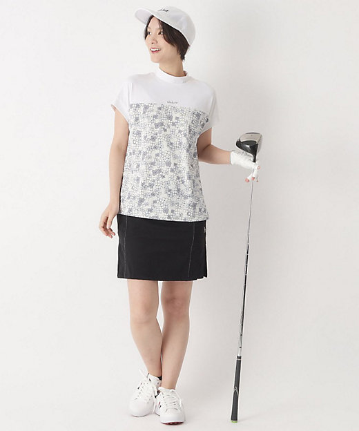 接触冷感】サイドプリーツスカート（2002593215） | adabat