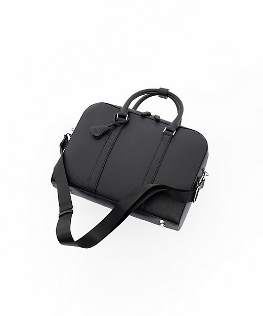 シンセティックシュリンクレザー ブリーフバッグ