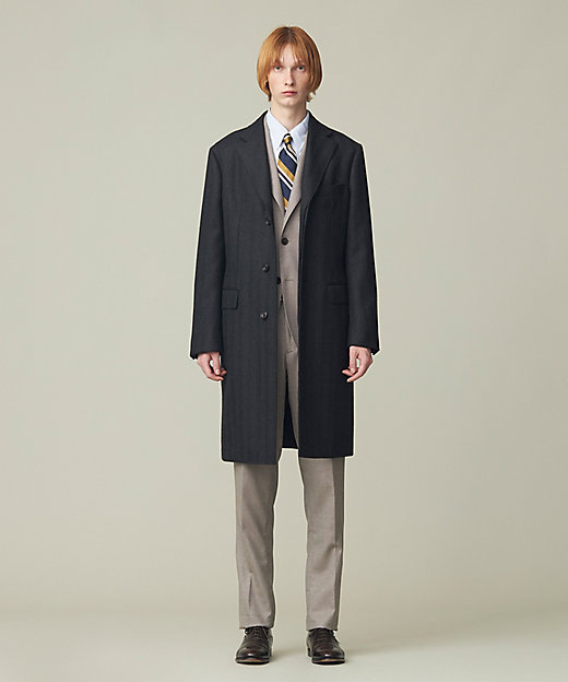 CUBA BEACHフランネル】チェスターコート