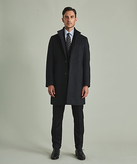 アンゴラビーバー スタンドカラーコート（COGOSW0402） | 五