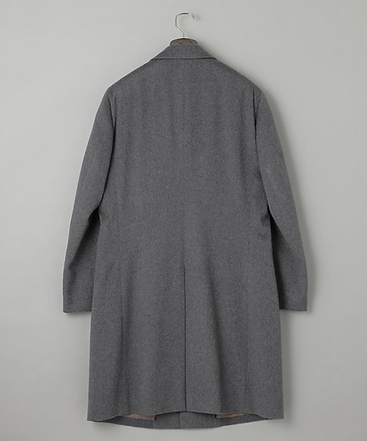 MTRピュアカシミヤ】シングルブレストチェスターフィールドコート
