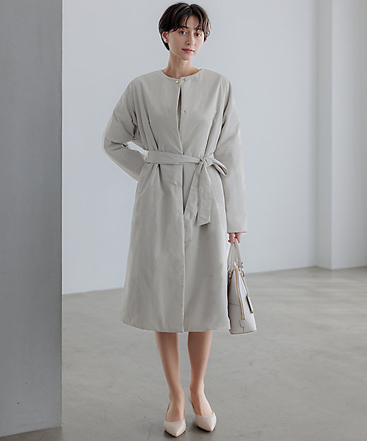 撥水加工】中綿 パデット ドルマンコート（CMWOCW0015