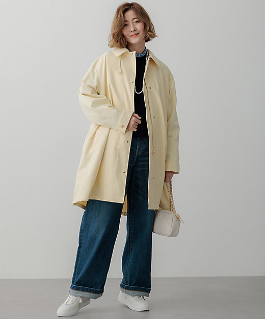 撥水加工／洗える】中綿ベストライナー付き マルチウェイアウター