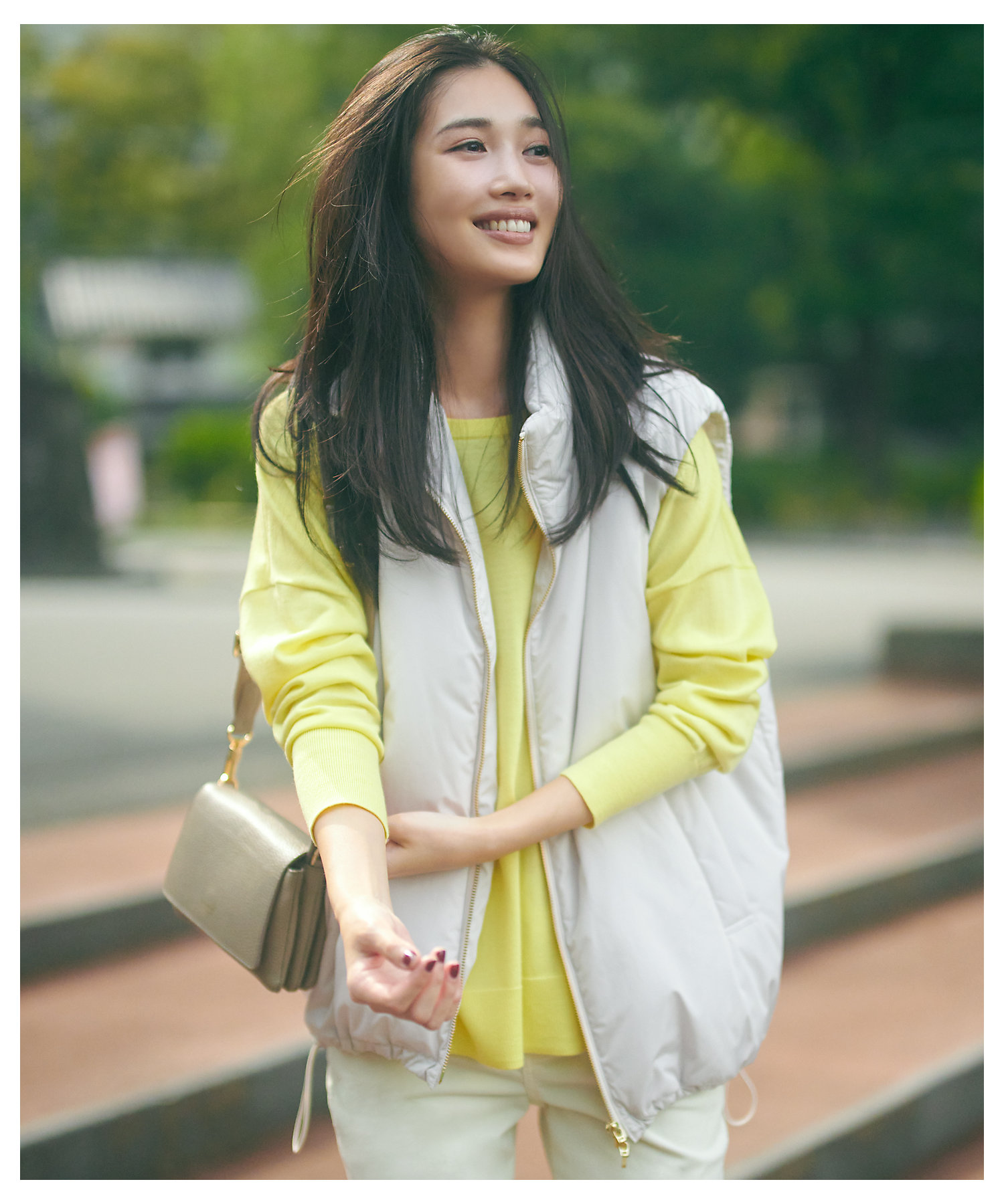 洗える】中綿 パティング ベスト（CMWOSW0315） | 23区