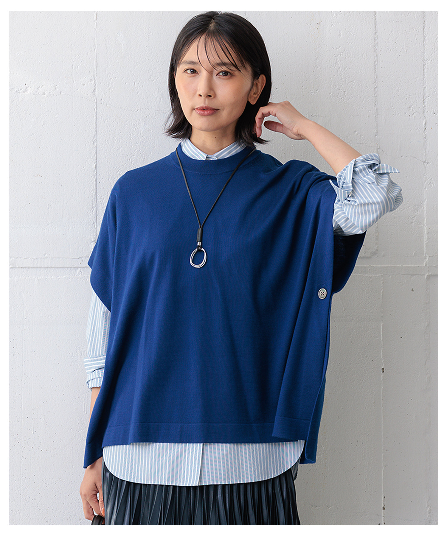 kolor カラー ヘビーウールポンチ ハラココンビブルゾン サイズ2 kolor