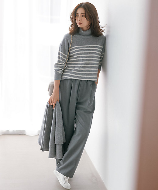 ピュアカシミヤ タートルネック ニット（KRWWCW0452） | 23