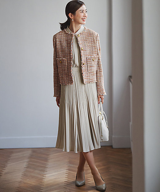 洗える】クリスタルアムンゼン ウエスト切り替え ワンピース