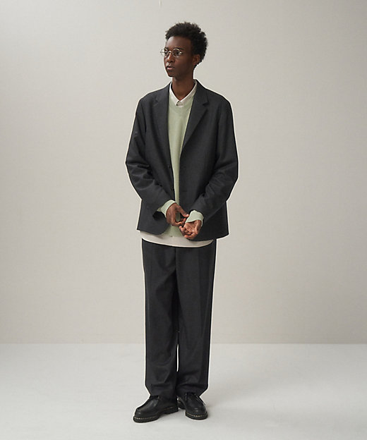 MERINO COLLEGE FLANNEL ｜ スタンダードパンツ