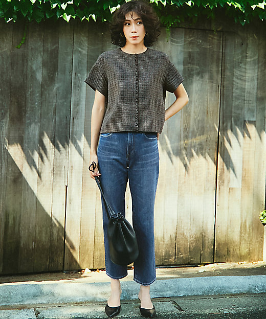 RED CARD TOKYO×23区】スリムストレート デニム パンツ