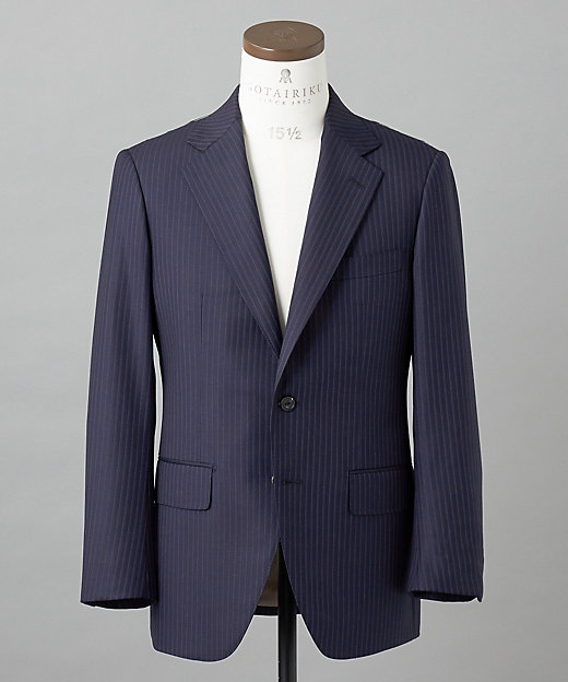 Loro Piana Fabric】365 通年スーツ（ネイビー