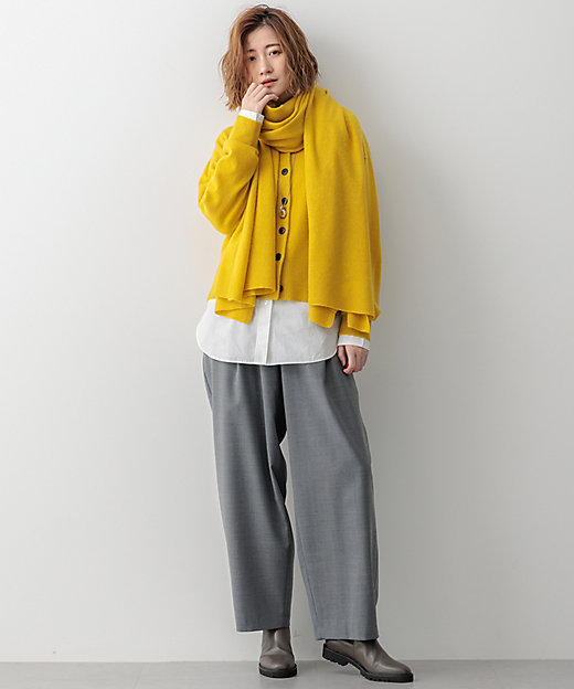 洗える】ピュアカシミヤ 大判 ストール（ZZ3DCW0451） | 23