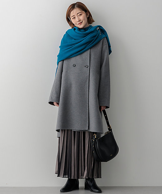 洗える】ピュアカシミヤ 大判 ストール（ZZ3DCW0451） | 23