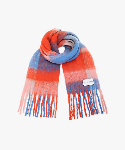 ブロックチェック マフラー（6508WY94347） | TO B. BY