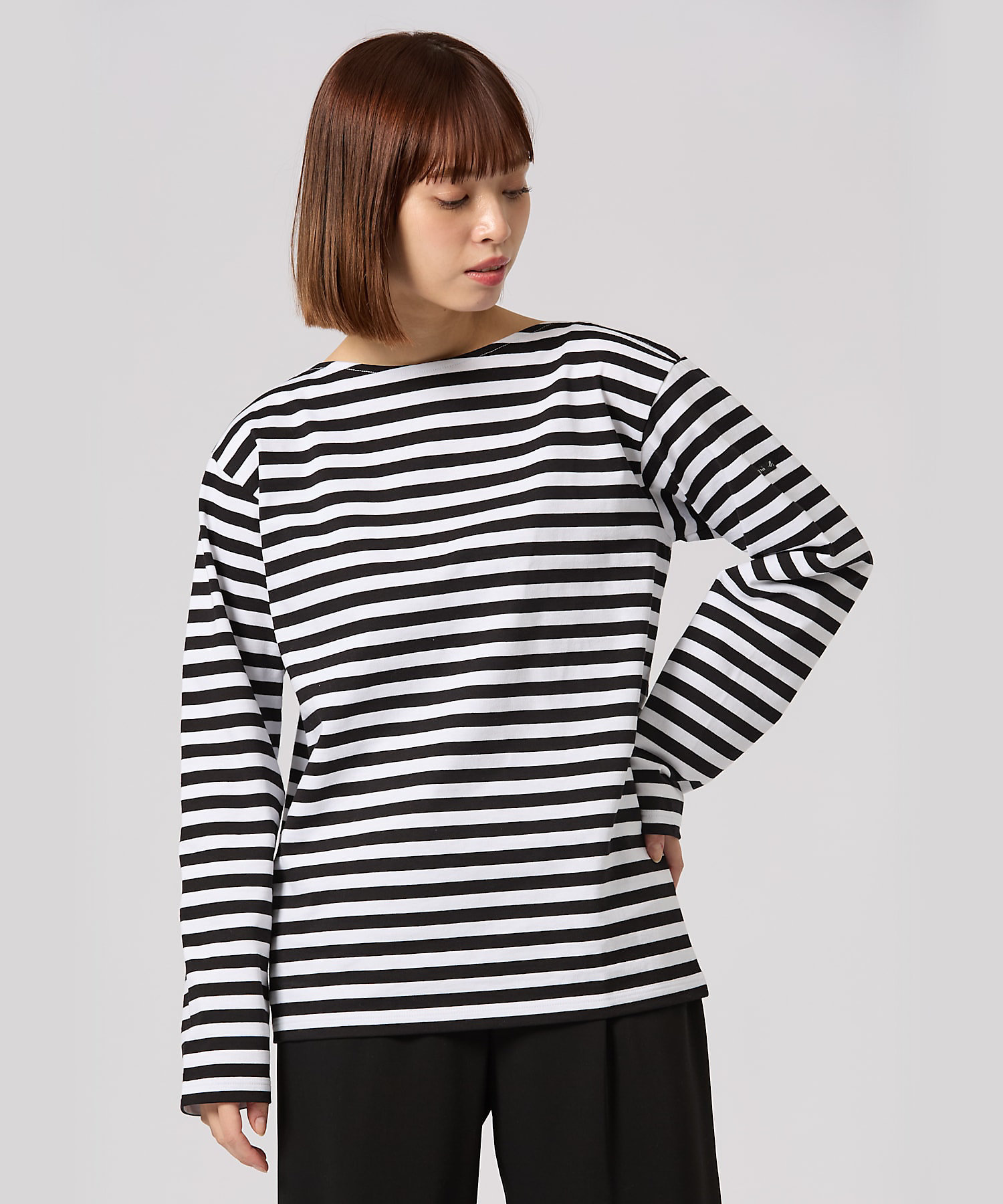 WEB限定 J008 ボーダーTシャツ（EBK2J0081000