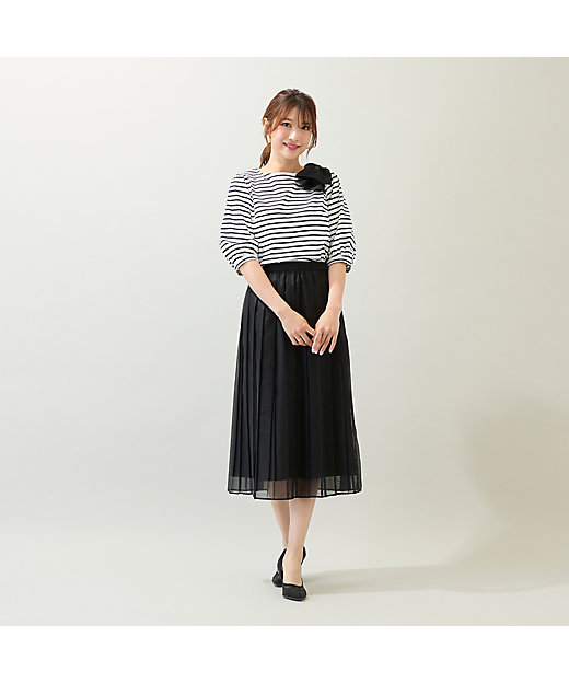 セットアップ対応】フレアプリーツスカート（51044512