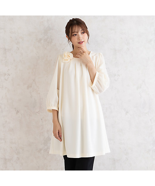 ローズコサージュチュニック（51021505） | Rose Tiara (Women