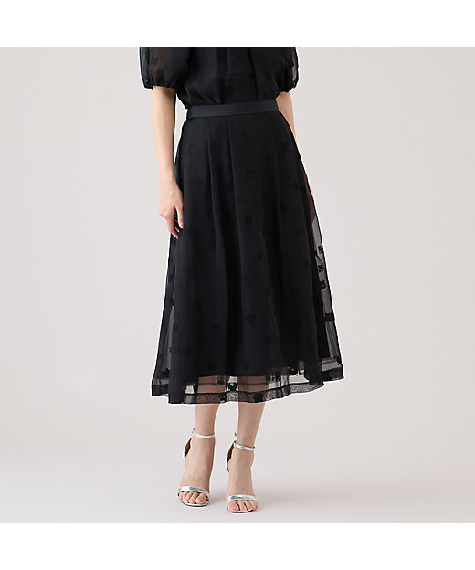 ネコオパールフレアスカート（82043502） | Rose Tiara (Women