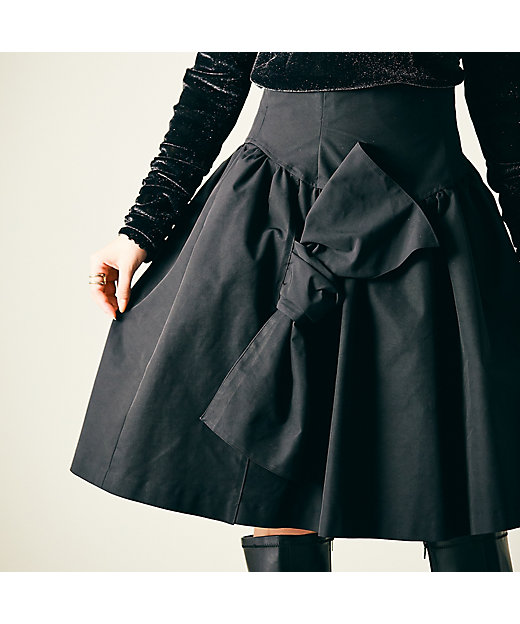 タックリボンスカート（83046405） | Rose Tiara (Women