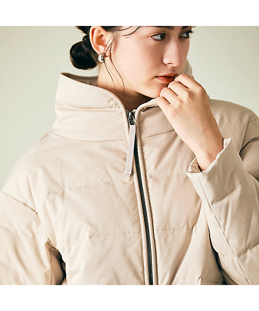 裾ファーダウンジャケット（83076401） | Rose Tiara (Women