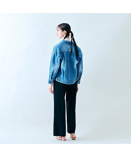 デニムジャケット（83102503） | Rose Tiara (Women/大きい