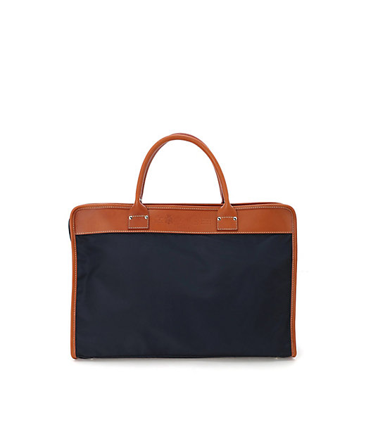 希少 美品✨フェリージ ビジネスバッグ 1731 大容量 ネイビー 3室