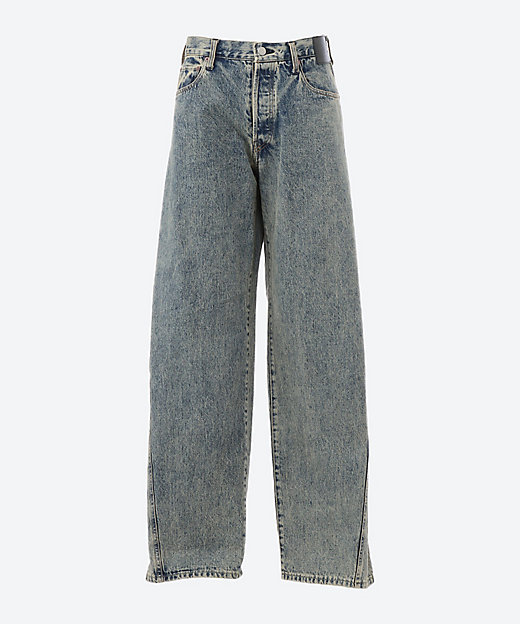 パンツ DEFORMATION WIDE DENIM JEANS
