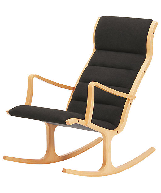 受注商品】ロッキングチェア ダークグレー S－5226WB－NT