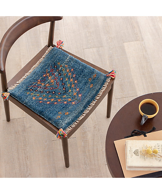 ☆ペルシャ手織りギャッベ チェアサイズ 11 | 三越伊勢丹オンライン