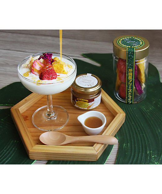 ☆【産直】マヌカハニーとフリーズドライフルーツのセット | 沖縄