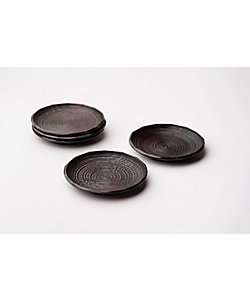 村瀬治兵衛 沢栗平山皿 4．5寸 （1枚） | 嘉門工藝/カモンコウゲイ