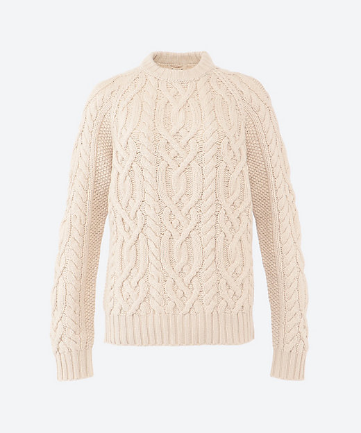 カシミヤハンドケーブルセーター | BLAMINK (Women)/ブラミンク | 三越