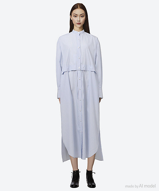 ワンピース COTTON DETACHABLE DRESS