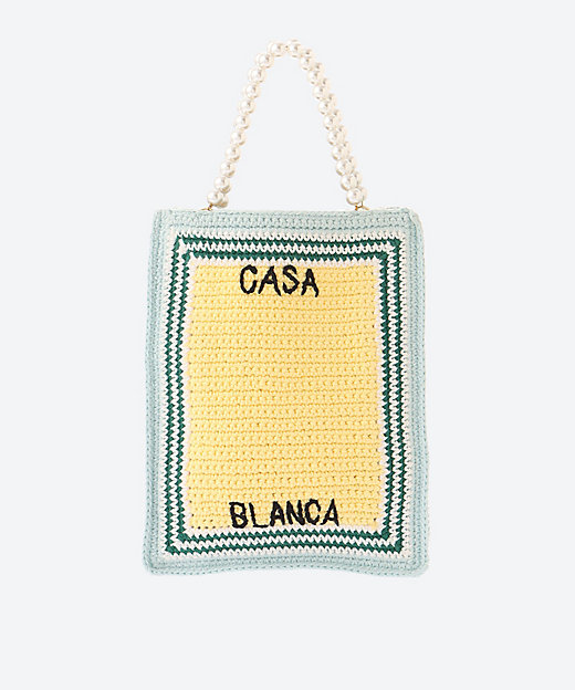 バッグ COTTON MINI CROCHET BAG | CASABLANCA