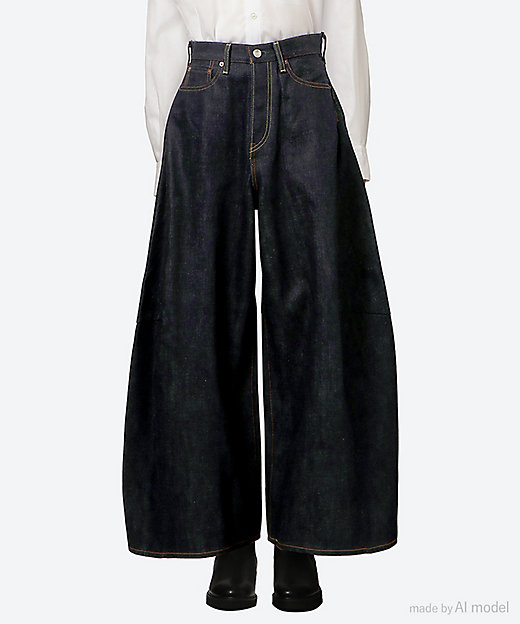DENIM SUPER WIDE LEG JEANS 13353 51